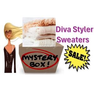 Sweater Mystery Box Women's Sweaters Variety Pack of THREE